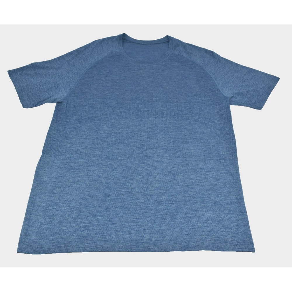 Lululemon Metal Vent Tech 2.0 Men's Shirt Size L Tempest Blue Athletic Tee Top